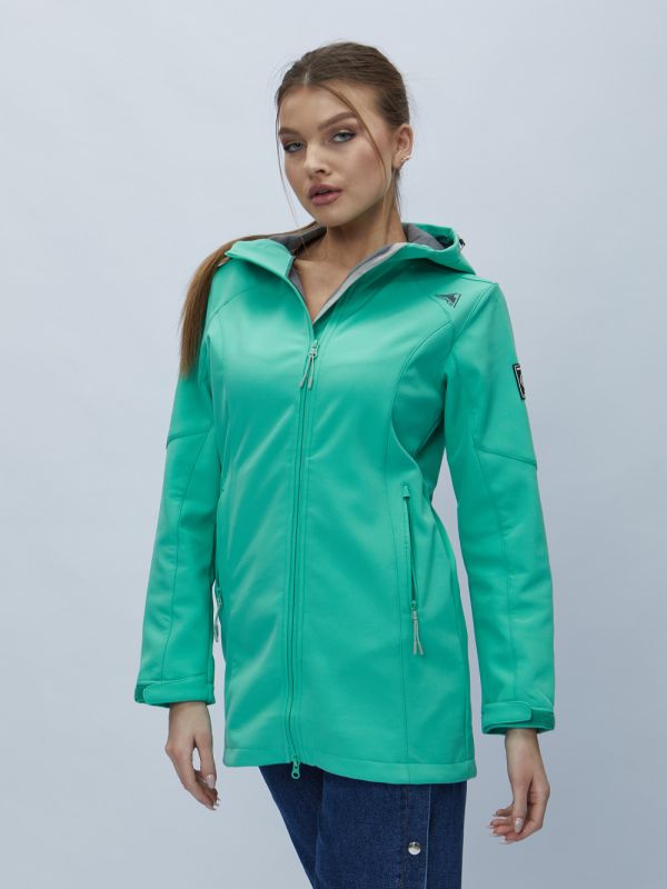 Women's windbreaker MTFORCE spring green 22210Z